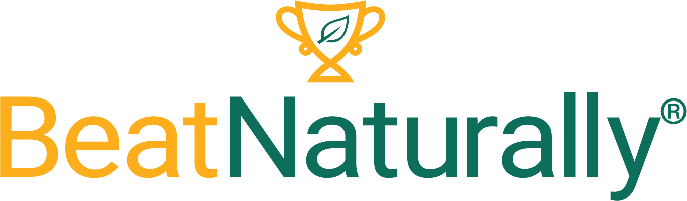 Logo of BeatNaturally - UK's Premium Health Supplement Store.